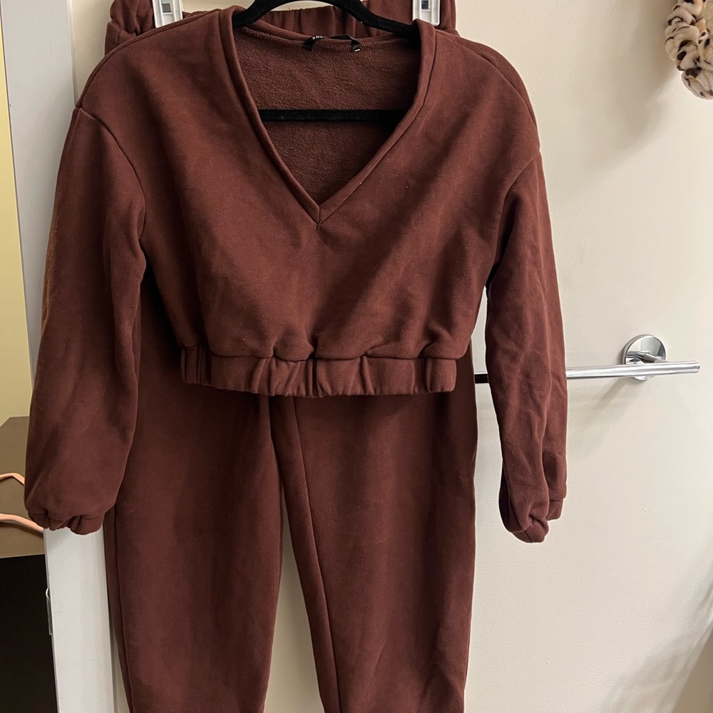 Matching Teddy Sweat Suit